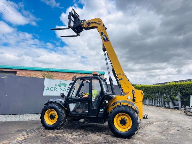 CATERPILLAR TH337 4WD TELEHANDLER*C/W PALLET TINES*YEAR 2012*VIDEO*