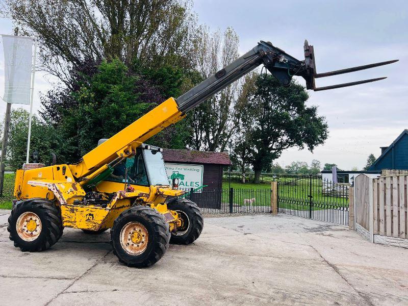 MATBRO TS270 4WD TELEHANDLER C/W JOYSTICK CONTROL & PALLET TINES *VIDEO*