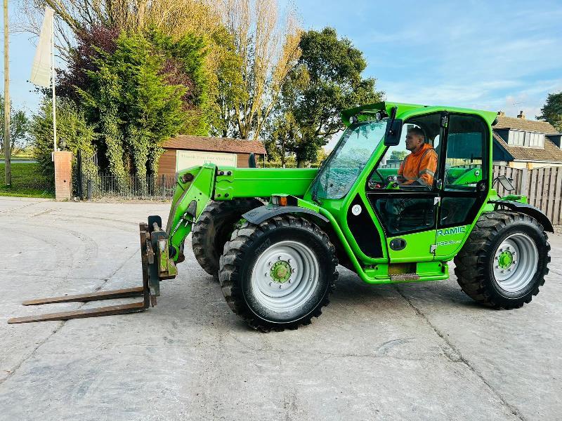 MERLO P32.6PLUS 4WD TELEHANDLER *AG-SPEC, YEAR 2009* C/W PICK UP HITCH *VIDEO*