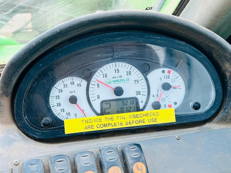MERLO P32.6PLUS 4WD TELEHANDLER *AG-SPEC, YEAR 2009* C/W PICK UP HITCH *VIDEO*