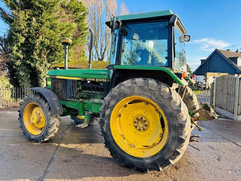 JOHN DEERE 3050 4WD TRACTOR * 40K * C/W REAR LINKAGE *VIDEO*
