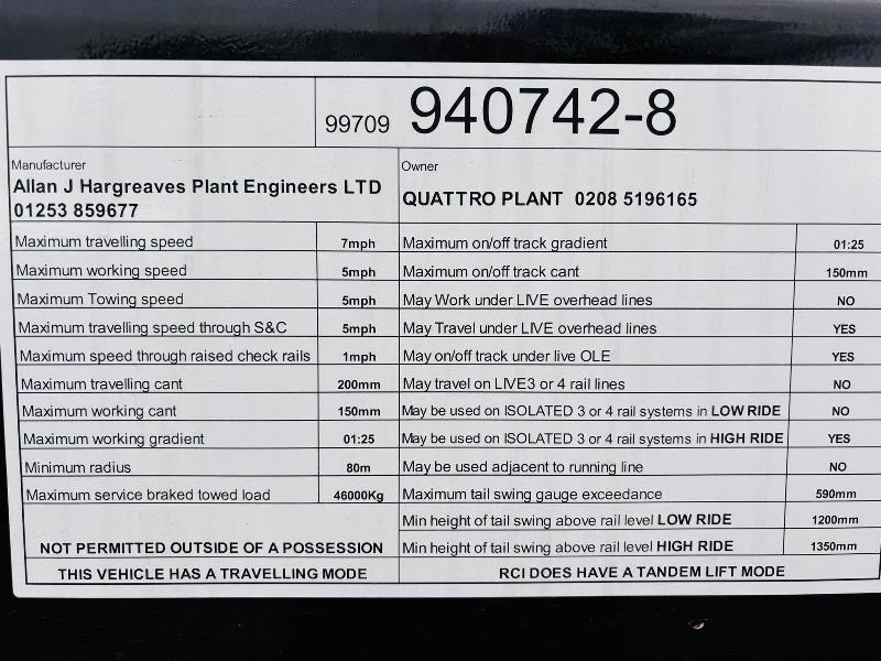 O&K MH5Z 4WD WHEELED EXCAVATOR C/W RAILWAY GEAR & 4 X SUPPORT LEGS *VIDEO*