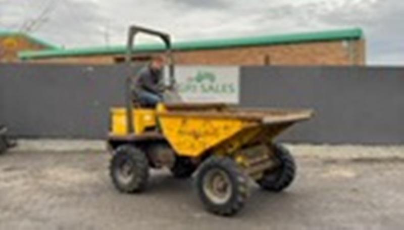 THWAITES 4000 STRAIGHT TIP DUMPER*C/W PERKINS ENGINE*VIDEO*