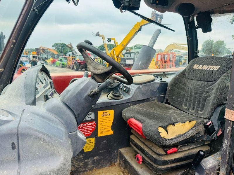 MANITOU MLT 741 TELEHANDLER*C/W BUCKET & PALLET TINES*VIDEO*