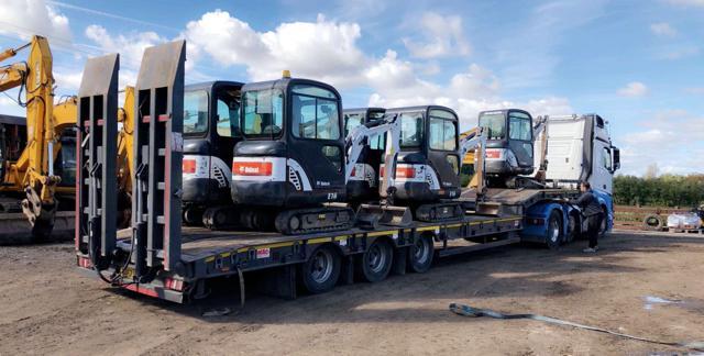 COLLECTED MACHINES INTO STOCK 