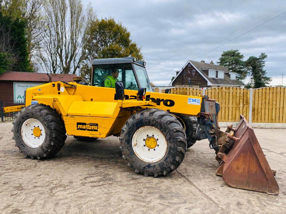 MATBRO TS280 TELEHANDLER C/W PUH , PIN & CONE HEAD STOCK , PALLET TINES