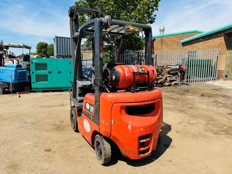 NISSAN PD01A15PQ FORKLIFT*SPARES AND REPAIRS*VIDEO*