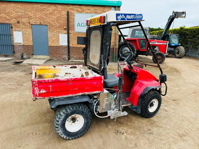 KAWASAKI MULE FAST LINER WHITE LINING MACHINE*C/W MANUAL TIP*