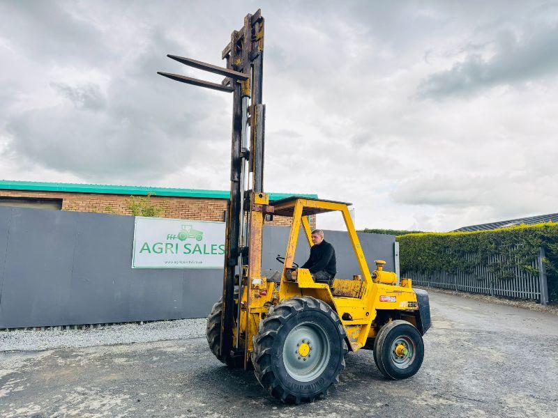 SAMBRON MASTED FORKLIFT*CONTAINER SPEC*C/W PERKINS 3152 ENGINE*