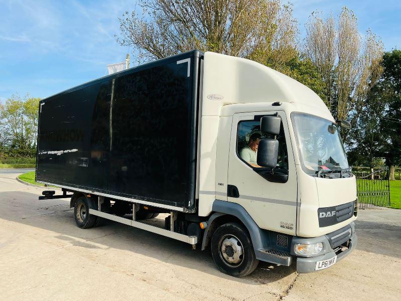 DAF 45.160 BOX TRUCK *YEAR 2012* C/W REAR ROLLER SHUTTER DOOR *VIDEO*