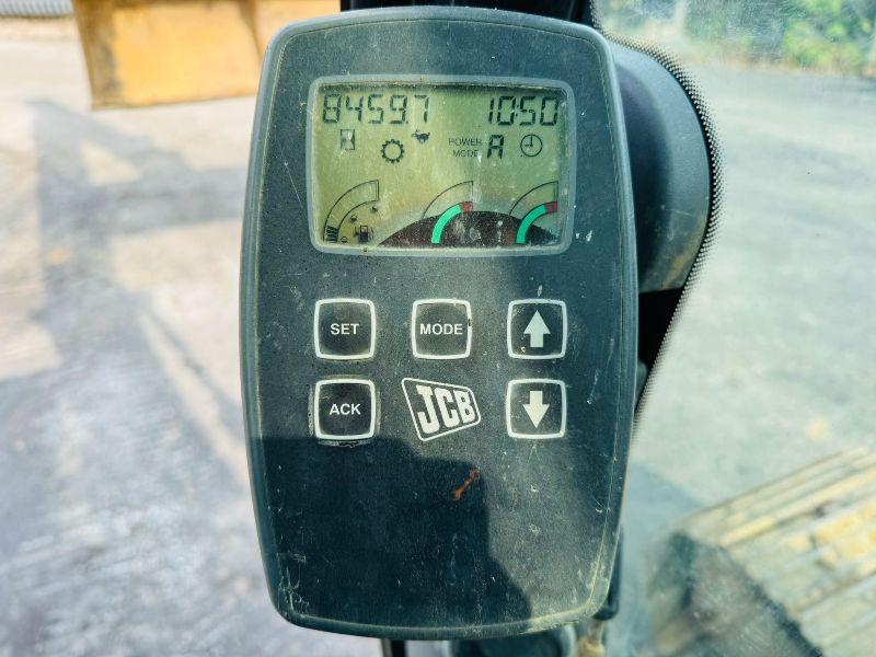 JCB JS130 EXCAVATOR*YEAR 2010 *C/W QH & BUCKET* READING 8459 HOURS*VIDEO*