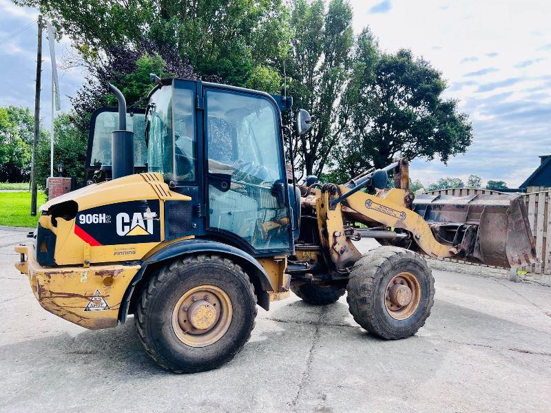 CATERPILLAR 906G 4WD LOADING SHOVEL *YEAR 2013, 4505 HOURS* C/W BUCKET*VIDEO*