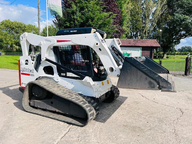 BOBCAT T650 TRACKED SKIDSTEER *YEAR 2013, 1880 HOURS* C/W BUCKET *VIDEO*