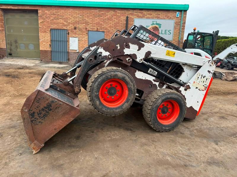 BOBCAT S160 SKIDSTEER*C/W BUCKET*YEAR 2010*VIDEO*