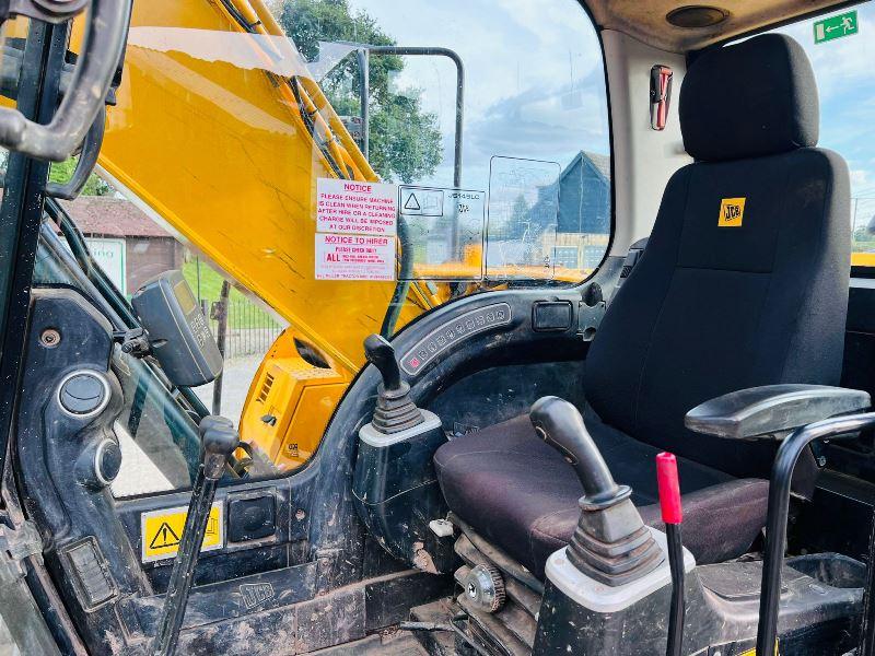 JCB JS145 TRACKED EXCAVATOR *YEAR 2012* C/W QUICK HITCH & BUCKET *VIDEO*