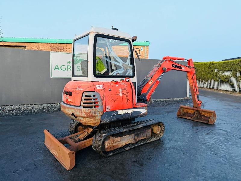 KUBOTA KX61-2A EXCAVATOR*C/W BUCKET*VIDEO*
