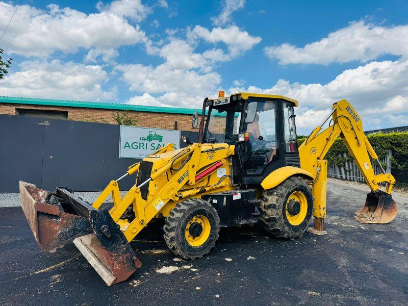 POLAR WOLVERINE WB100 BACKHOE LOADER*C/W 2014 PERKINS ENGINE*VIDEO*