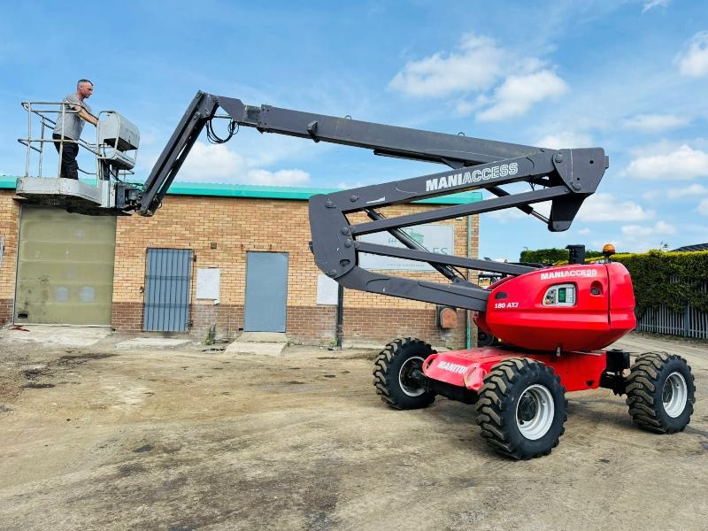 MANITOU 180 ATJ 4X4 CHERRY PICKER*18M WORKING HEIGHT*VIDEO*