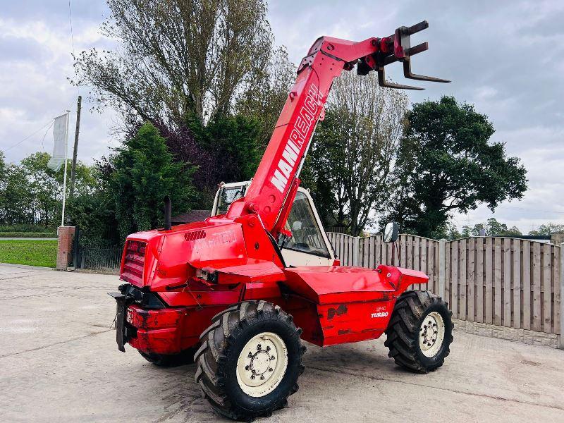 MANITOU MLT626 4WD TELEHANDLER C/W PALLET TINES *VIDEO*