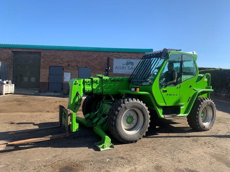 MERLO P40.16K TELEHANDLER*C/W PALLET TINES*VIDEO*