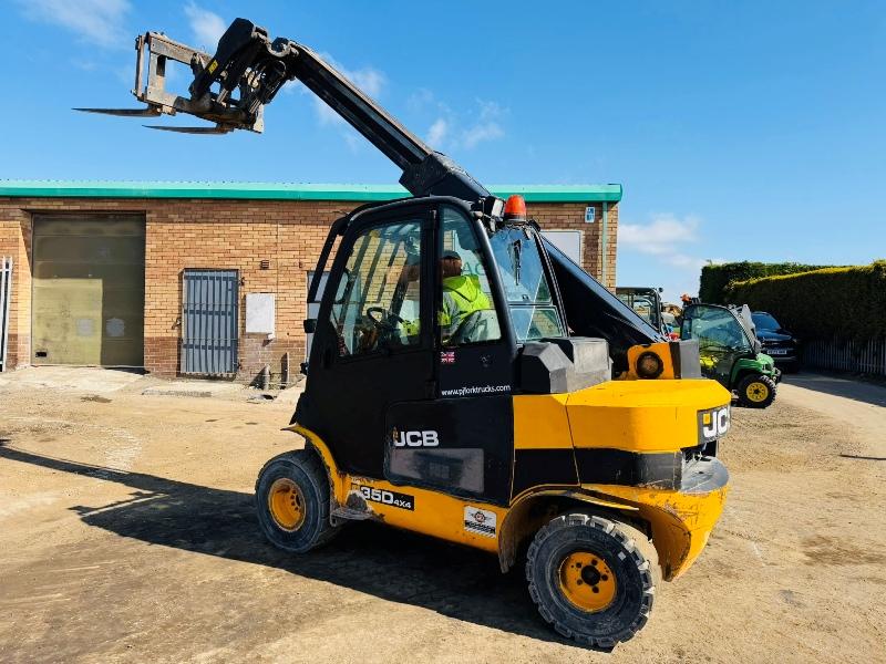 JCB 35D 4WD TELETRUK*YEAR 2014*C/W PALLET TINES*VIDEO*