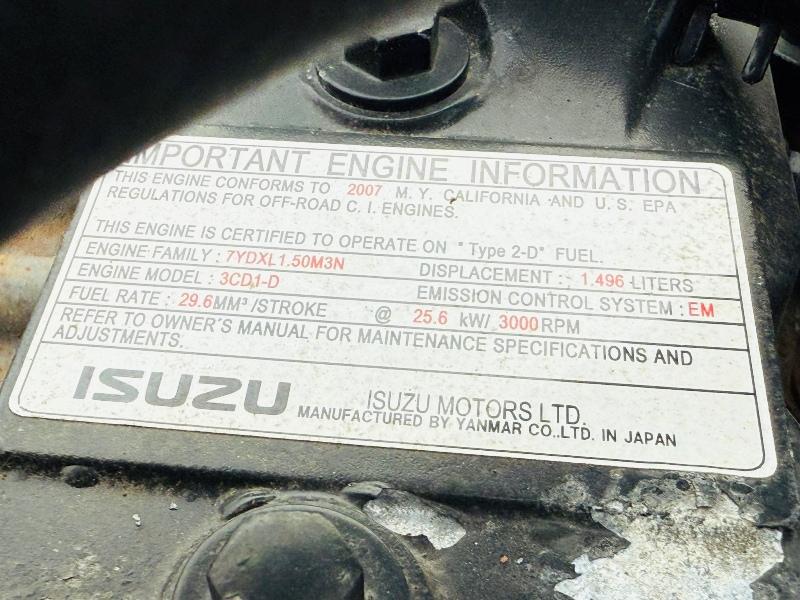 ISUZU 3CD1 PORTABLE DIESEL JETWASH*VIDEO*