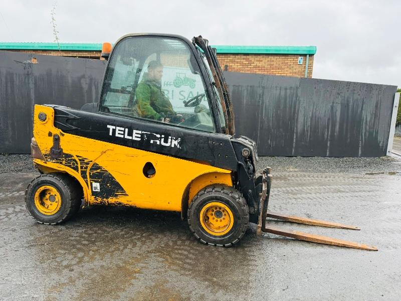 JCB TLT 35E 4X4 TELETRUK*C/W PALLET TINES*VIDEO*