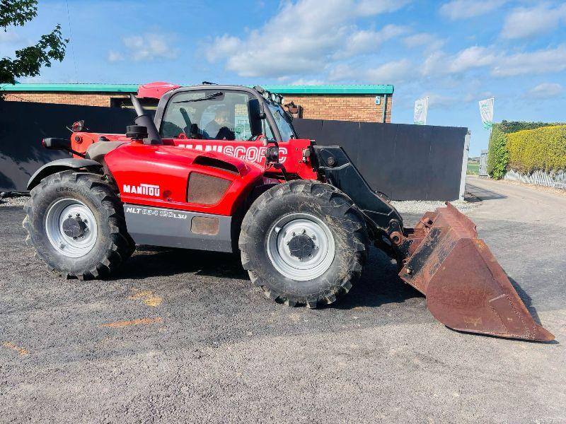 MANITOU MLT 634 120 LSU PS *C/W BUCKET* AG SPEC* YEAR 2011*VIDEO*