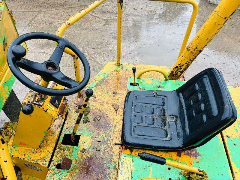 WINGET 6000 4WD DUMPER C/W PERKINS ENGINE (ENGINE RUNS, NO DRIVE)