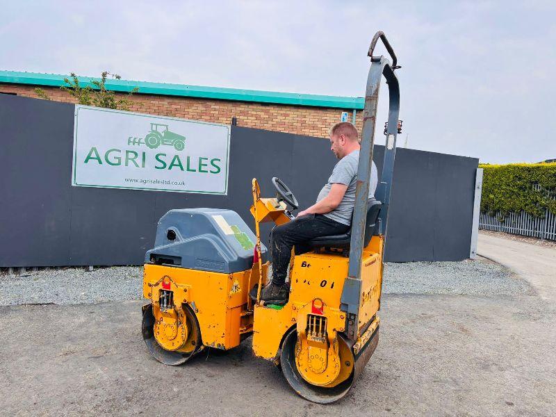 BENFORD TV800H DOUBLE DRUM ROLLER*C/W SAFETY FRAME*VIDEO*