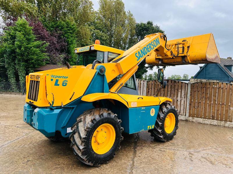 SANDERSON TL6MT 4WD TELEHANDLER *ONLY 2515 HOURS* C/W BUCKET 