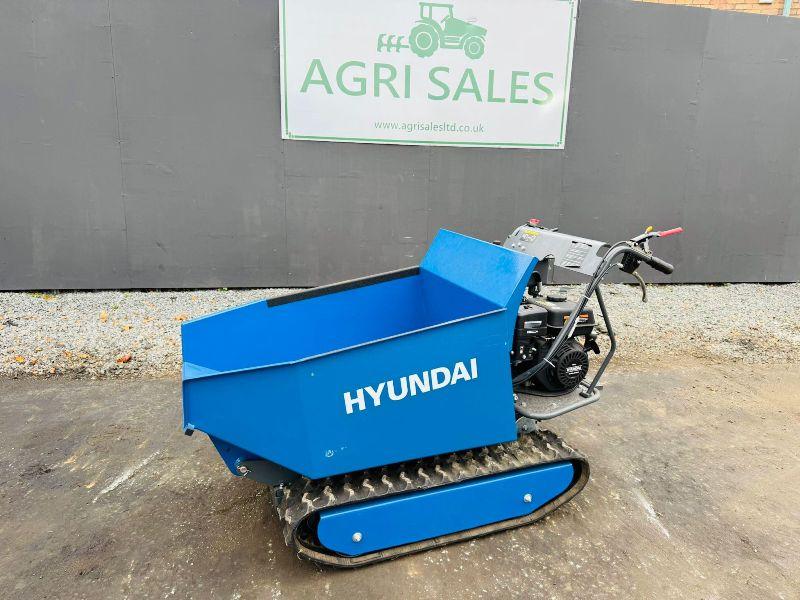 *UNUSED*HYUNDAI WALK BEHIND TRACKED DUMPER*X DEMO*VIDEO*