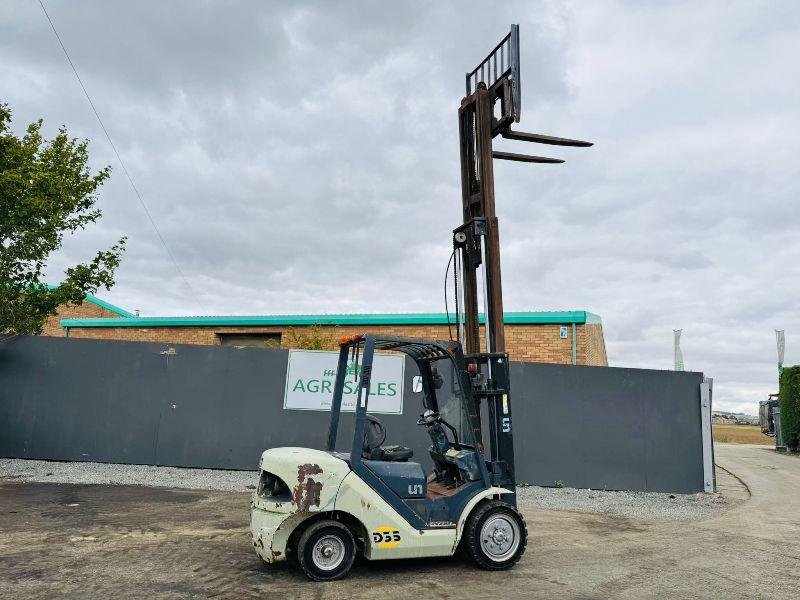 U.N FD35T-JE CONTAINER SPEC* YEAR 2012*C/W YANMAR ENGINE*VIDEO*