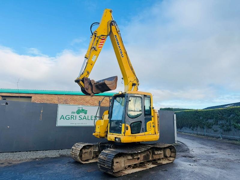 KOMATSU PC138 US EXCAVATOR*ENGINE SMOKES*C/W BUCKET*YEAR 2013*VIDEO*