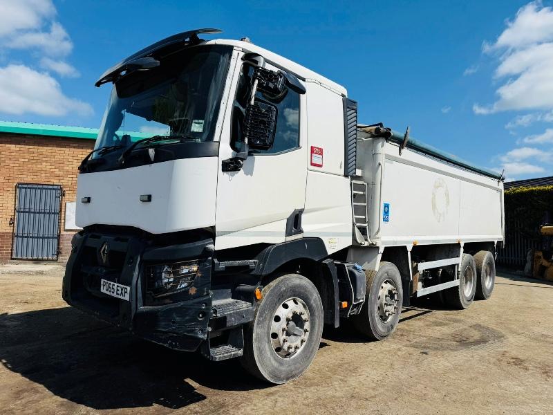 RENAULT C430 8X4 TIPPER LORRY* C/W EASY SHEET*YEAR 2015*VIDEO*