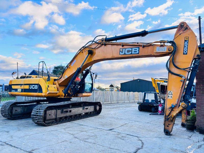 JCB JS360LC TRACKED EXCAVATOR *YEAR 2010* C/W REVERSE CAMERA *VIDEO*
