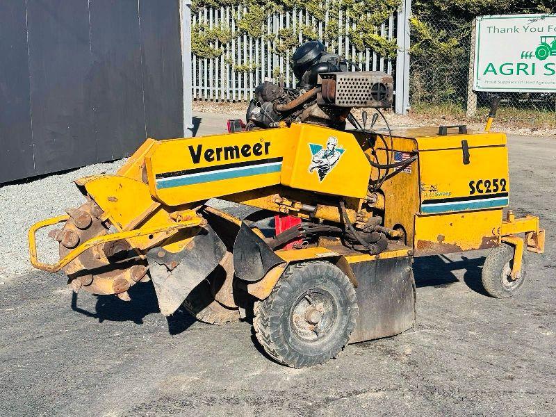 VERMEER SC252 PETROL STUMP GRINDER*HONDA ENGINE*