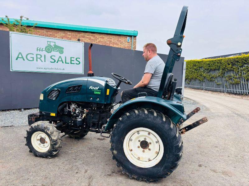 FOAL SHIRE COMPACT TRACTOR*C/W REAR LINKAGE*VIDEO*