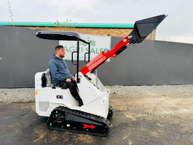 BISONTEK MP360 TRACKED SKIDSTEER LOADER*JOYSTICK CONTROLS*VIDEO*
