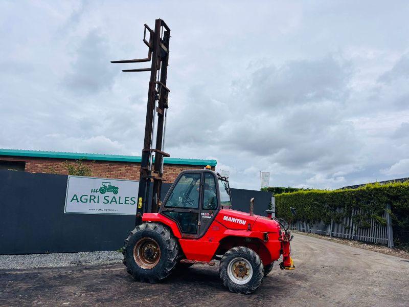 MANITOU M26-4 TURBO 4X4  FORKLIFT*YEAR 2012*C/W PALLET TINES*VIDEO*