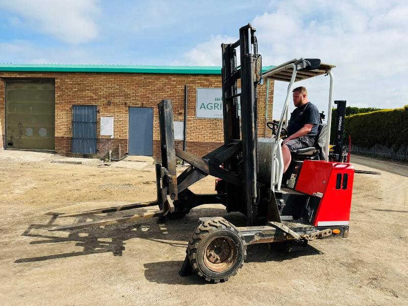 PALFINGER F3-203 ROUGH TERRAIN FORKLIFT*C/W PALLET TINES*YEAR 2013*VIDEO*