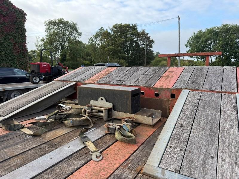 KING LOW LOADER TRAILER*C/W RAMPS AND WINCH*YEAR 2008*VIDEO*