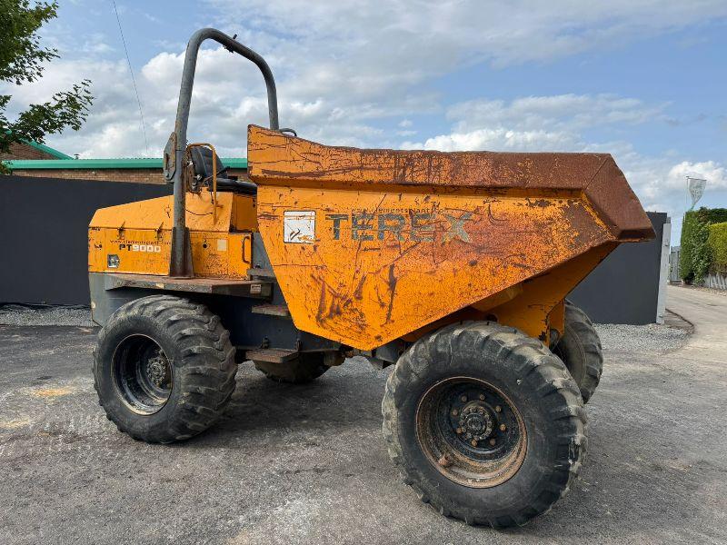 TEREX PT9000 9 TONNE STRAIGHT TIP DUMPER*C/W ROLL BAR*VIDEO*