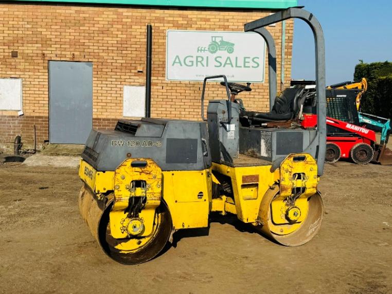BOMAG BW 120 AD-3 ROLLER*C/W DEUTZ ENGINE*SPARES & REPAIRS*VIDEO*