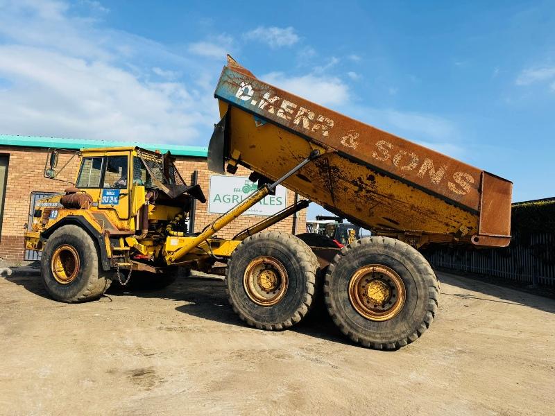 VOLVO A25C DUMP TRUCK*C/W HYDRAULIC TIP*VIDEO*