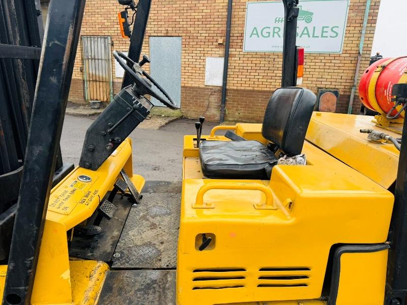 CATERPILLAR T125D MASTED FORKLIFT*5.5 TONNE LIFT*VIDEO*