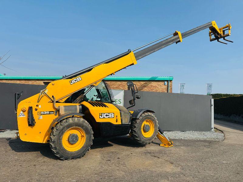 JCB 535-125 HIGH VIS TELEHANDLER *YEAR 2017*C/W PALLET TINES*
