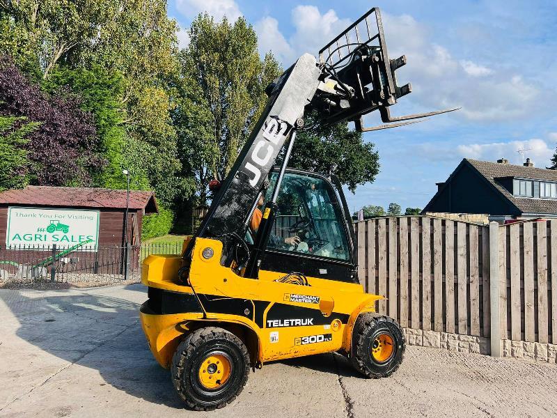 JCB TLT30D 4WD TELETRUCK *YEAR 2015* C/W HYDRAULIC TURN TABLE & TINES *VIDEO*