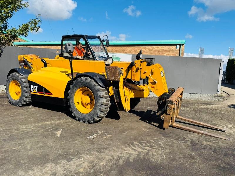 CATERPILLAR TH360B SWAY & TILT TELEHANDLER*4725 HOURS*VIDEO*