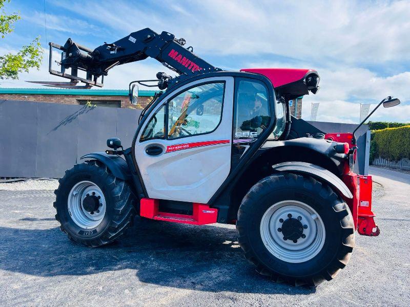 MANITOU MLT 630 105D TELEHANDLER*C/W PALLET TINES*VIDEO*